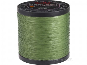 Шнур SAENGER UNI CAT Warlock Line 0.60mm 71kg Dark green (пометрово)