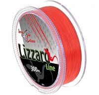 Шнур SAENGER IRON CLAW Lizzard Line 300m 0.03mm 2.7kg Orange