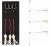 Оснастка для морської риболовлі Daiwa Grand Wave Deadbait Rig 3.0m 0.80mm/0.70mm - #5/0 White