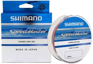 Леска конусная SHIMANO SPEEDMASTER Tapered Surf Line 220m 0.26-0.57mm