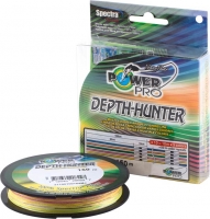 Шнур POWER PRO Depth Hunter Multicolor 150m #0.4/0.10mm 5kg/11lb