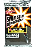 Прикормка DYNAMITE BAITS Swim Stim Milled Expanders Amino Black, 900g