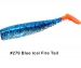 Силікон Lunker City Shaker 3.25"/8.25cm 6g (8шт/уп) #279 Blue Ice Firetail