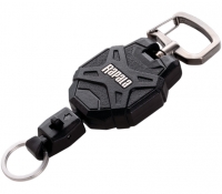 Ретривер рыболовный с карабином RAPALA RCD Retractable Lanyard 36" -Black