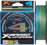 Шнур YGK X-Braid Upgrade X4 150m #0.8/0.148mm 14lb/6.3kg 3-Colored