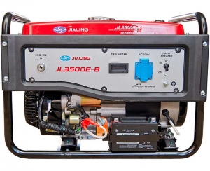 Генератор бензиновий JIALING JL3500E-B 3 кВт (1-фазний)