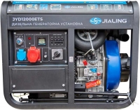 Генератор дизельний JIALING JYD12000ETS 8.25 кВт (3-фазний)