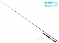 Спиннинг кастинговый SHIMANO SUSTAIN AX 610XH 2.08m 28-84g