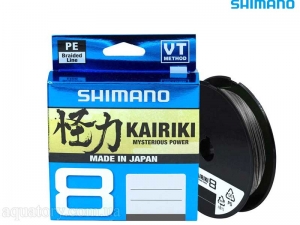 Шнур SHIMANO KAIRIKI 8 PE 150m #0.6/0.13mm 8.2kg Steel Gray