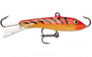 Балансир RAPALA Jigging Rap W3-GRT 3cm 6g Glow Red Tiger (GRT)