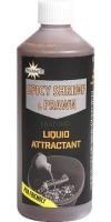 Ликвид DYNAMITE BAITS Liquid Attractant - Spicy Shrimp & Prawn, 500ml