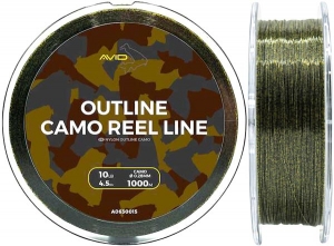 Жилка Avid Carp Outline Camo Reel Line 1000m 0.28mm 10Lb/4.5kg Camo
