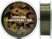 Леска Avid Carp Outline Camo Reel Line 1000m 0.31mm 12Lb/5.4kg Camo