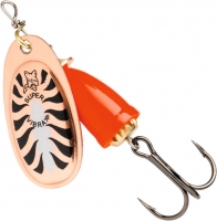 Блесна Blue Fox Vibrax Fluorescent BFF5-CFR #5 13g Copper Fire Red (CFR)
