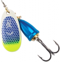 Блесна Blue Fox Vibrax UV BFU6-BSCTU #6 18g BSCTU (Blue Scale/Chartreuse Tip)