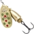 Блесна Blue Fox Vibrax UV BFU3-GORU #3 8g Gold Olive Red UV (GORU)