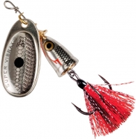 Блешня Blue Fox Vibrax Foxtail BFX3-SSDX #3 8g Silver Shiner (SSDX)