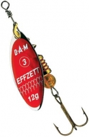 Блесна DAM Effzett Predator - Red/Glitter 0