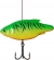 Блесна DAM MADCAT INLINE RATTLER - Firetiger UV 110g