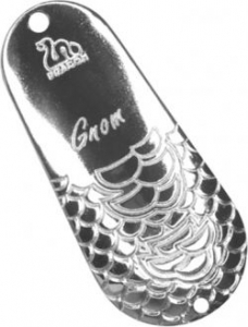 Блесна DRAGON GNOM Silver-gloss #3 26g