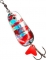 Блесна DRAGON GNOM Silver-gloss/Red #0 8g