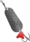 Блесна DRAGON GNOM Silver matt black #2 20g