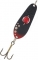 Блесна KUUSAMO Räsänen with bead 50/11 BL/R-C