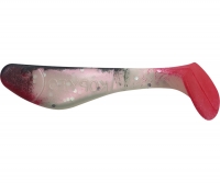 Силикон Relax Kopyto 2 Red Tail 2"/5cm (15шт/уп) #S038R Black/Pearl-silver Glitter