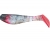 Силікон Relax Kopyto 3 Red Tail 3"/7.6cm (10шт/уп) #S170R Black Blue Pearl-gold, Black Glitter
