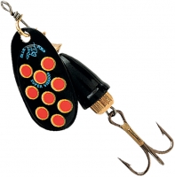 Блесна Blue Fox Vibrax Hot Pepper BFS3-BYR #3 8g Black/Yellow/Red (BYR)