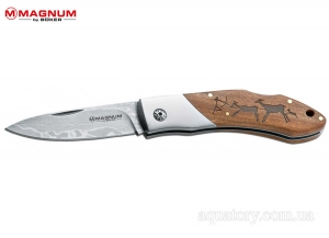 Нож складной BOKER MAGNUM Caveman Damascus