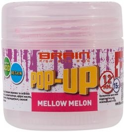 Бойлы плавающие BRAIN Pop-Up F1 Mellow melon 12mm 15g