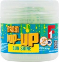 Бойлы плавающие BRAIN Pop-Up F1 Sun Shine 12mm 15g