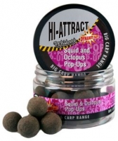 Бойлы плавающие DYNAMITE BAITS Hi-Attract Squid and Octopus 20mm