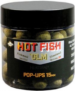Бойлы плавающие DYNAMITE BAITS Hot Fish & GLM Foodbait 15mm
