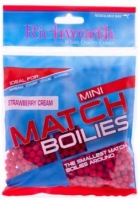 Бойлы RICHWORTH Mini Match Strawberry Cream 6mm, 200g