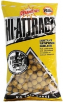 Бойлы тонущие DYNAMITE BAITS Hi-Attract Pineapple & Tigernut Crunch 20mm