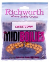Бойлы тонущие RICHWORTH Midi Boilies Sweetcorn 10mm 225g