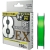 Шнур Daiwa UVF PE DuraSensor 8EX+SI3 150m #0.4/0.104mm 8.5lb/3.9kg Lime Green Marking