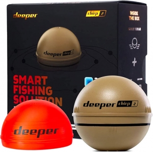 Ехолот DEEPER Smart Sonar CHIRP+ 2 (з змінною кришкою, яка світиться, для нічної риболовлі)