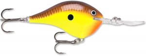 Воблер RAPALA Dives-To SureSet 16 DT16-CTB 7cm 22g Chartreuse Brown (CTB)