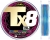 Шнур Duel Tx8 200m #0.8/0.15mm 17lb/7.7kg 5Color (мультиколор)
