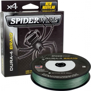 Шнур SpiderWire DURA-4 Braid Moss Green 300m #0.4/0.10mm 9.1kg