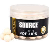 Бойли плаваючі DYNAMITE BAITS White Fluro Pop-Ups - The Source