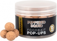 Бойли плаваючі DYNAMITE BAITS Foodbaits Pop-Ups - Peppered Squid
