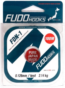 Леска Fudo FDN-1 100m 0.128mm 2.14kg Clear