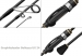 Спінінг Graphiteleader 24 Bellezza UX 24GBELUS-652UL-T 1.95m 0.6-7g Tubular Tip Fast 2pcs