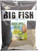 Прикормка DYNAMITE BAITS Big Fish Groundbait Method Mix - Green Lipped Mussel Fishmeal 1.8kg