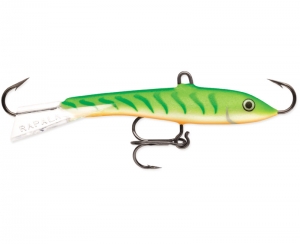 Балансир RAPALA Jigging Rap W9-GTU 9cm 25g Green Tiger UV (GTU)