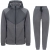 Костюм флисовый женский Viverra Heavy Warm Fleece Suit - DK Grey